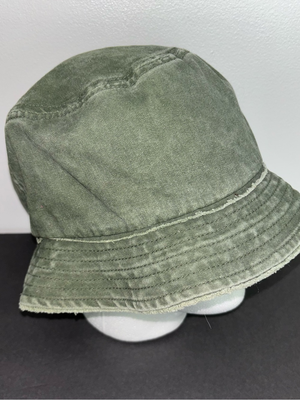 David & Young Green Bucket Hat O/S